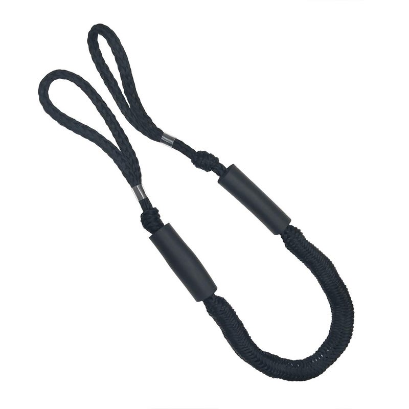 Jranter Bungee Dock Line Mooring Rope for Boat 4ft Black 4 Pack - Image 1
